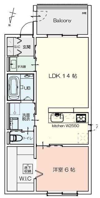 ��ʌ��@�c�s���P���ڂ̃A�p�[�g�̊Ԏ�