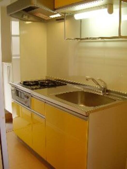 ��ʌ��������܎s��掭��܂Q���ڂ̃A�p�[�g�̃L�b�`��