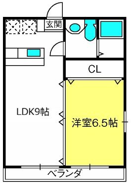 ��ʌ�����s�����J�{���R����29-23�̃A�p�[�g�̊Ԏ�
