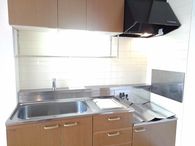 ��ʌ������s���h�Q���ڂ̃A�p�[�g�̃L�b�`��