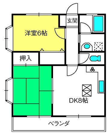 ��ʌ�����s�����P���ڂ̃A�p�[�g�̊Ԏ�