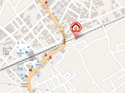 ��ʌ��������܎s����厚�w��̃}���V�����̒n�}