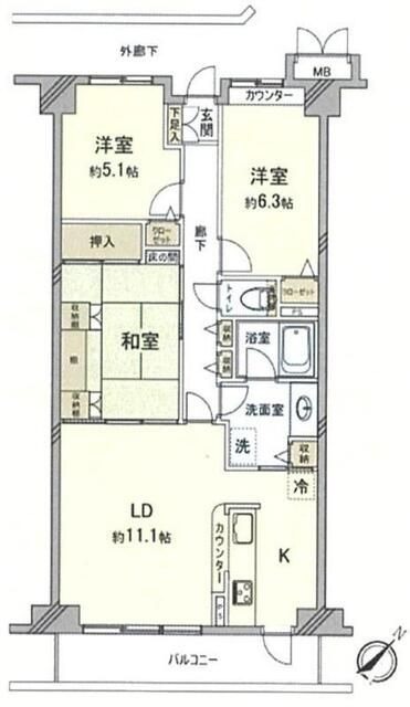 ��ʌ��������܎s����厚�w��̃}���V�����̊Ԏ�