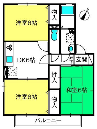 ��ʌ�����s������Q���ڂ̃A�p�[�g�̊Ԏ�