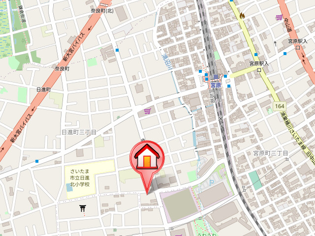 ��ʌ��������܎s�k����i���R���ڂ̃}���V�����̒n�}