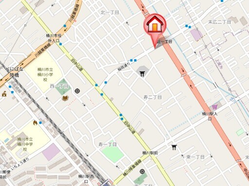 ��ʌ�����s���Q���ڂ̃}���V�����̒n�}