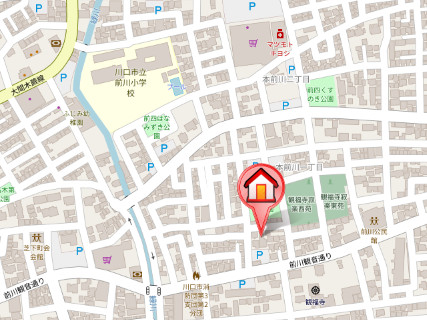 ��ʌ�����s�{�O��P���ڂ̃}���V�����̒n�}