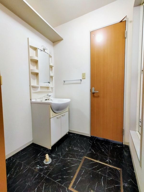 ��ʌ�����s�厚���̃A�p�[�g�̐��ʏ�