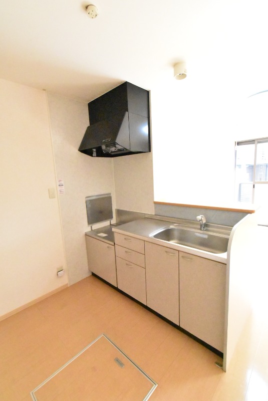 ��ʌ�����s������U���ڂ̃A�p�[�g�̃L�b�`��