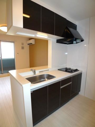 ��ʌ�����s�厚���L�˂̃A�p�[�g�̃L�b�`��